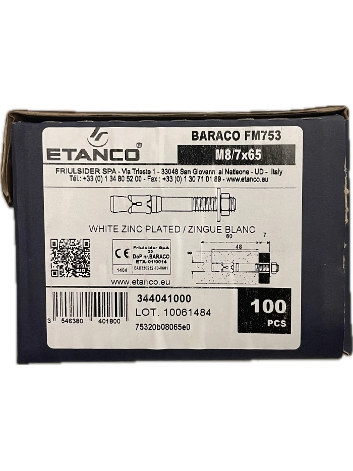 Baraco/M Fm 753 Crack Zn M8/7X65 Carton