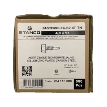 Fastovis 4 Th8 Zn 4.8X19 Carton 500 u